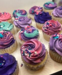 Multicolor Celebration Cupcakes (Set of 12) by The Patient Piper